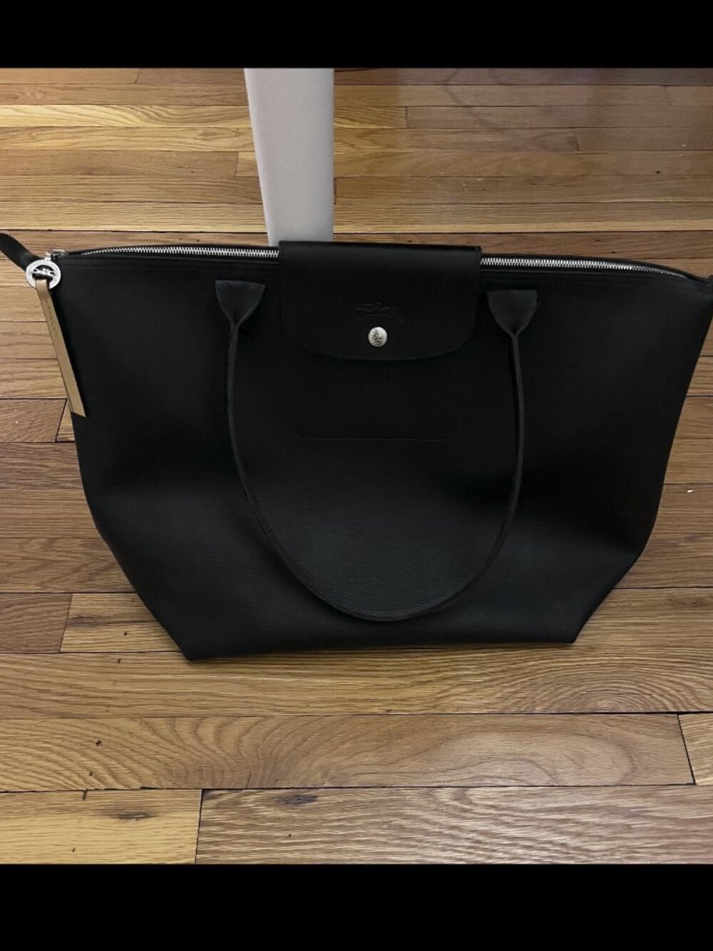Longchamp Le Pliage City Large Coated Canvas Tote Bag